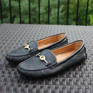 Coach Arlene Turnlock Driver Moccasin Loafers